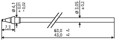 Steckminen B3